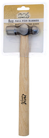 Hammer Ball Peen 8oz 10 Inch Handle Wood