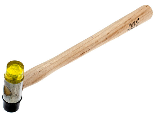 Hammer Plastic Replaceable Tips Wood Handle-Approx 10in