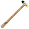Hammer Plastic Replaceable Tips Wood Handle-Approx 10in