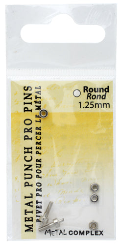 Metal Complex Replacement Pins 2 Sets Round 1.25mm