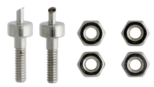 Metal Complex Replacement Pins 2 Sets Round 1.25mm