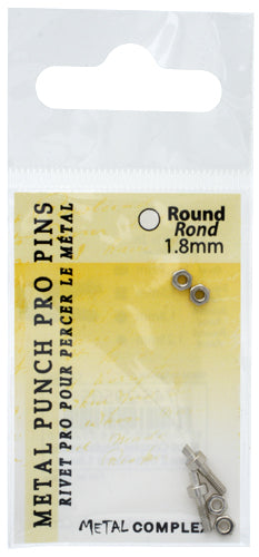 Metal Complex Replacement Pins 2 Sets Round 1.8mm