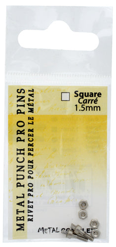 Metal Complex Replacement Pins 2 Sets Square 1.5mm