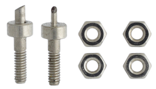 Metal Complex Replacement Pins 2 Sets Oval 1.7mm