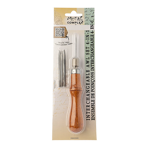 Interchangeable Awl Set 4-In-1