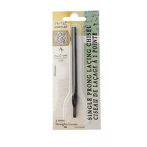 Lacing Chisel 1-Prong Straight 3.1mm