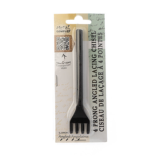 Lacing Chisel 4-Prong Angled 3.1mm
