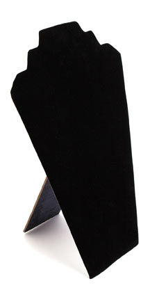 Necklace Display Velvet Black 32cm Designer Quality
