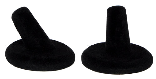 Ring Display Black Velvet 0.5Inx1.5in