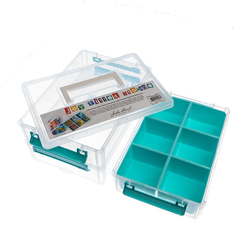 Stackable Boxes 3Pcs Lid with handle And Insert Each 10x7x2.5in 
