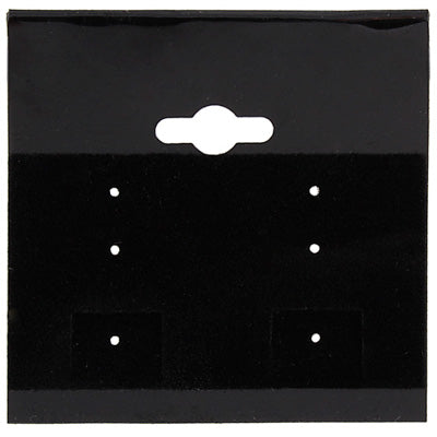 Earring Card Black