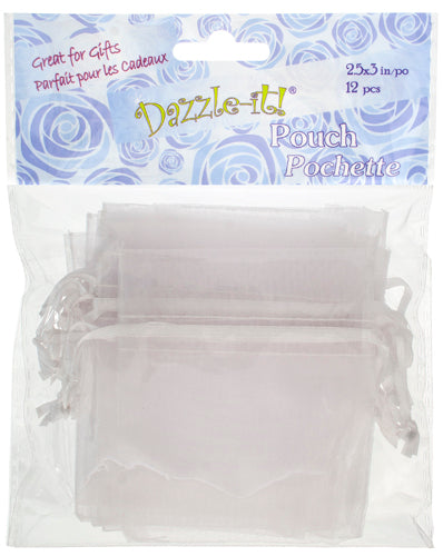 Dazzle-It Sachet Sheer Pouch 12pcs