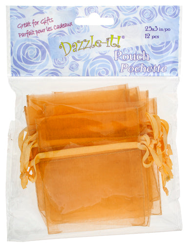 Dazzle-It Sachet Sheer Pouch 12pcs