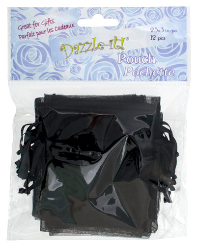 Dazzle-It Sachet Sheer Pouch 12pcs