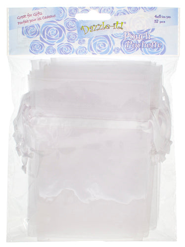 Sachet Sheer Pouch 4x6in  12pcs