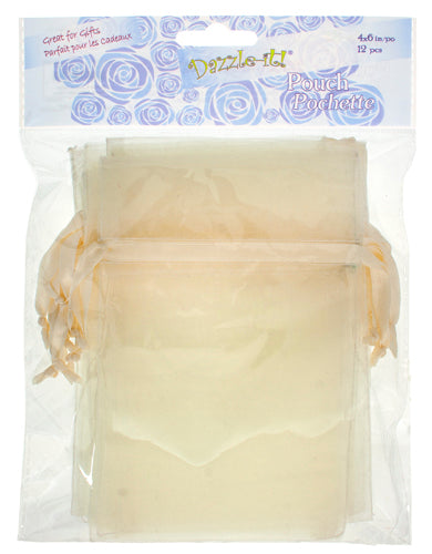 Sachet Sheer Pouch 4x6in  12pcs