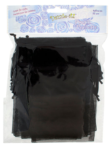 Dazzle-It Sachet Sheer Pouch 12pcs