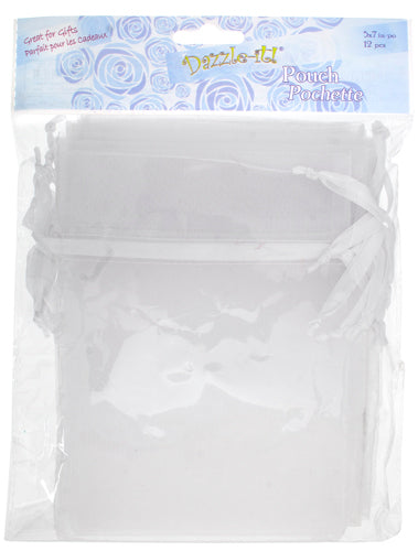 Sachet Sheer Pouch 5x7in  12pcs