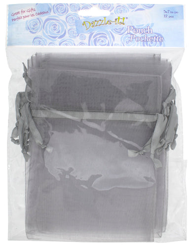 Dazzle-It Sachet Sheer Pouch 12pcs
