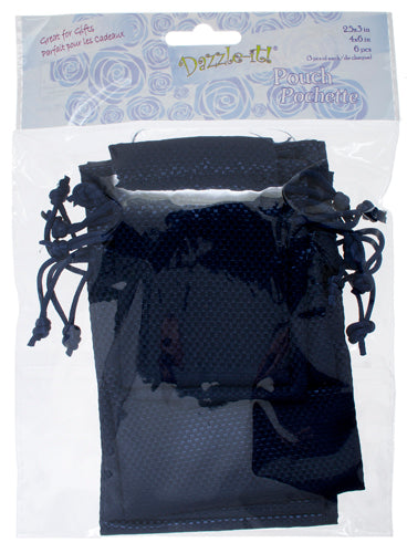 Dazzle-It Sachet Satin Pouch 3-set (S/M) Checkered