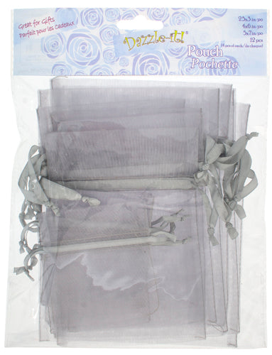Dazzle-It Sachet Sheer Pouch 4 Set (S/M/L) 