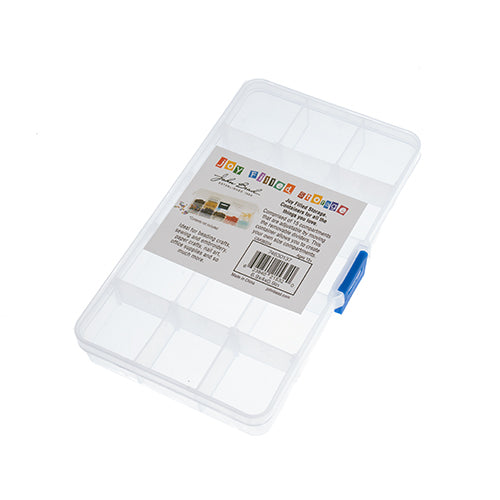 Plastic Box (17.6x10.2x2.2cm) With 15 Compartments