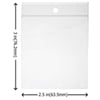 Zip Lock Bag Crystal Clear With Hole (3mil)