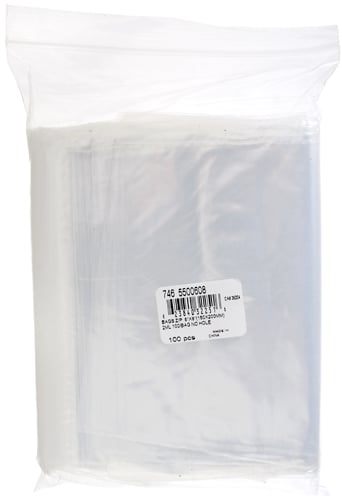Bags Zip  2ml 100/Bag No Hole
