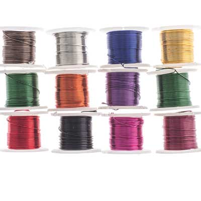 Art Wire Multi 12 Spools - 5 Yards Each