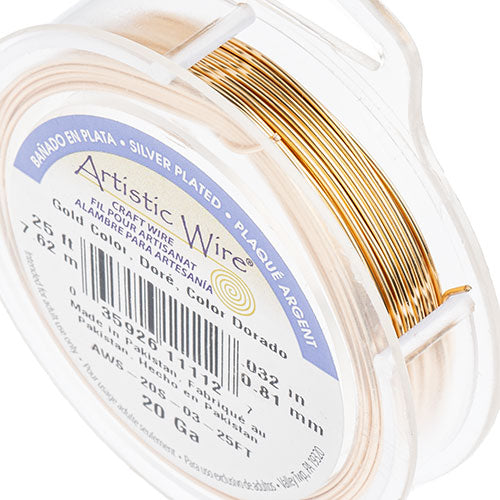 Silver Plate Wire 20ga 