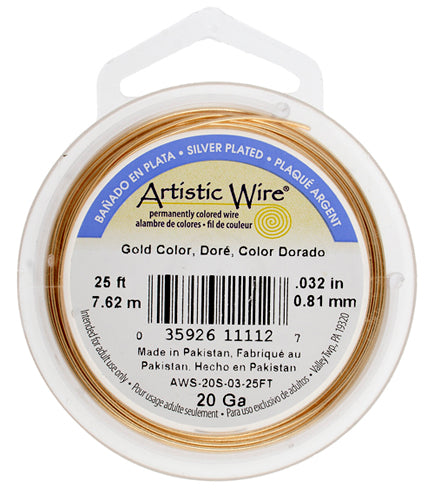 Silver Plate Wire 20ga 