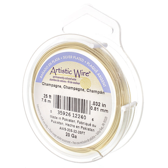 Silver Plate Wire 20ga 