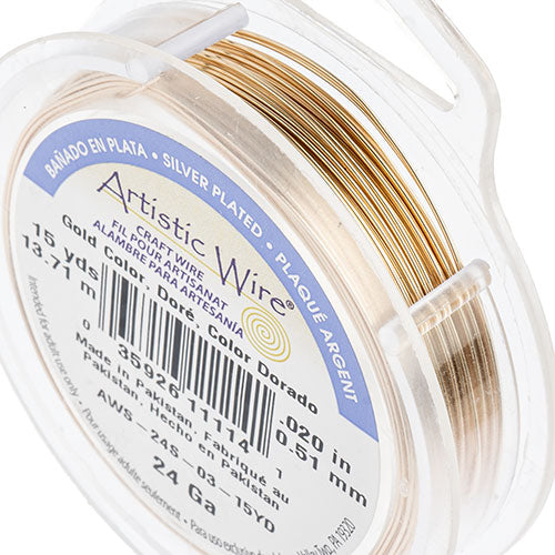 Silver Plate Wire 24ga Non-Tarnish