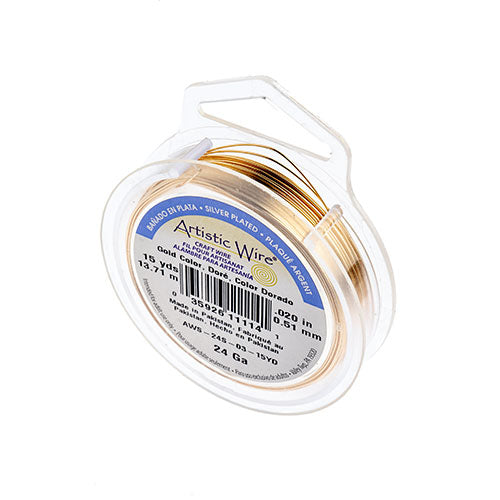 Silver Plate Wire 24ga Non-Tarnish