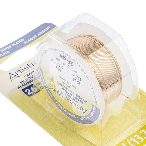 Silver Plate Wire 26ga