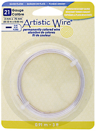 Flat Artistic Wire 3ft 21ga 