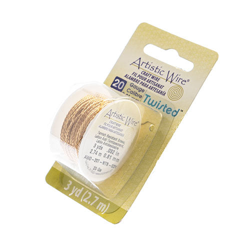 Twisted Artistic Wire 3yd 20ga