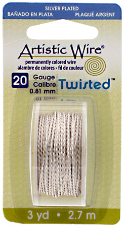 Twisted Artistic Wire 3yd 20ga 
