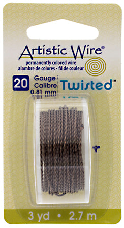 Twisted Artistic Wire 3yd 20ga 
