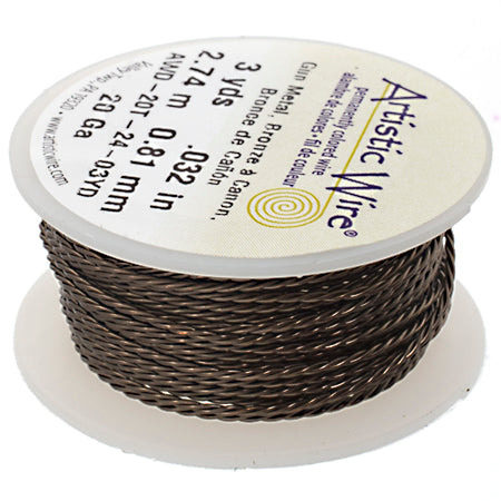 Twisted Artistic Wire 3yd 20ga 