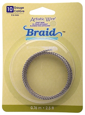 Artistic Wire - Braid 10ga Round 2.5ft