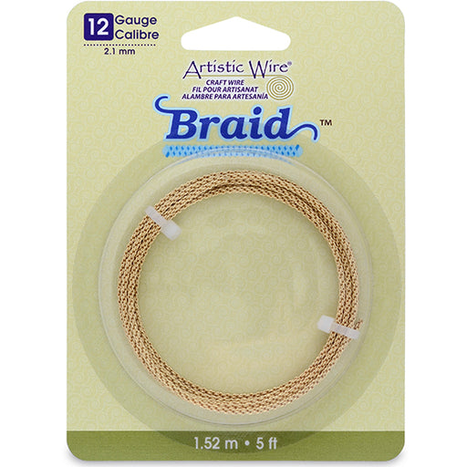 Artistic Wire - Braid 12ga Round 5ft