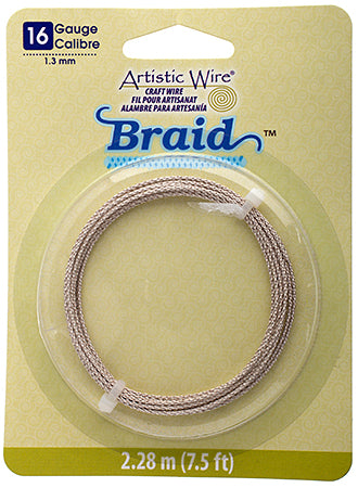Artistic Wire - Braid 16ga Round 7.5ft