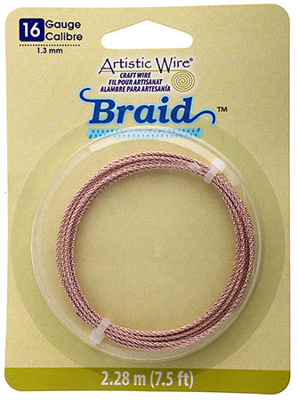 Artistic Wire - Braid 16ga Round 7.5ft