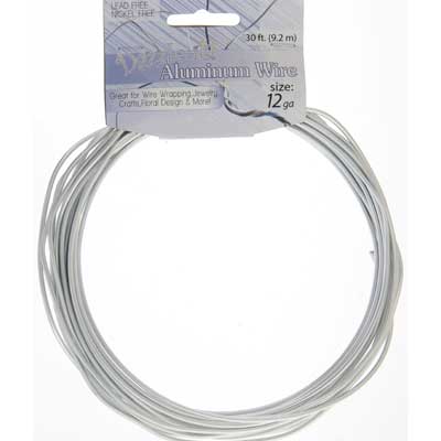 Aluminum Wire 12ga (2.5mm) 30ft Round