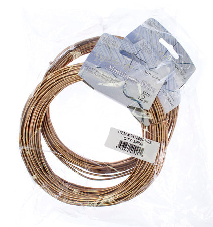 Aluminum Wire 12ga (2.5mm) 30ft Round 