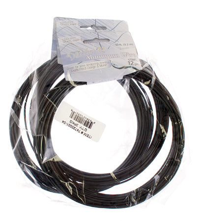 Aluminum Wire 12ga (2.5mm) 30ft Round 