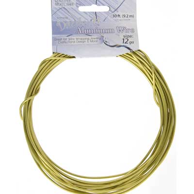 Aluminum Wire 12ga (2.5mm) 30ft Round