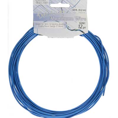 Aluminum Wire 12ga (2.5mm) 30ft Round