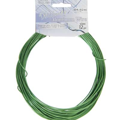 Aluminum Wire 12ga (2.5mm) 30ft Round